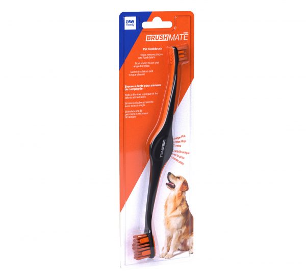 Paw Ready BrushMate Premium Toothbrush - Orange