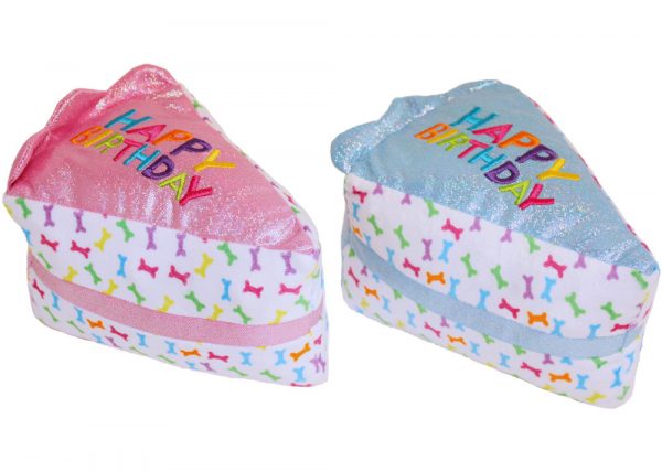 MULTIPET Birthday Cake Slice (3) 6"