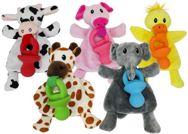 MULTIPET Pacifier Pals (3) 8"
