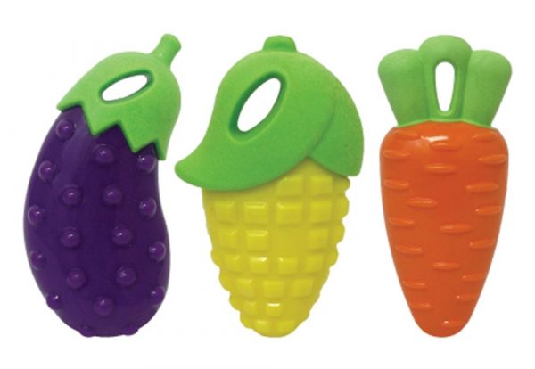 MULTIPET Harversters Rubber Assorted (3)