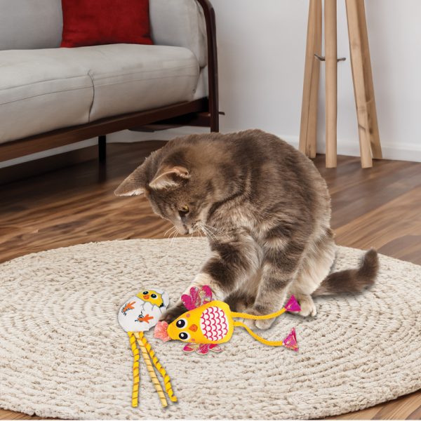 KONG Scrattles Chicken 2pk (3) - Image 3