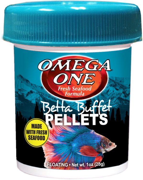 OMEGA ONE Betta Pellets 1oz/28g