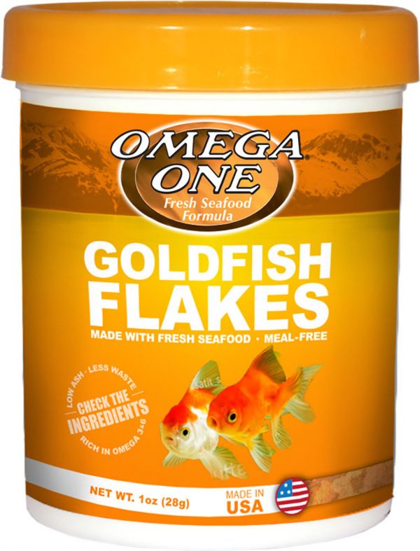 OMEGA ONE Goldfish Flakes 1oz/28g