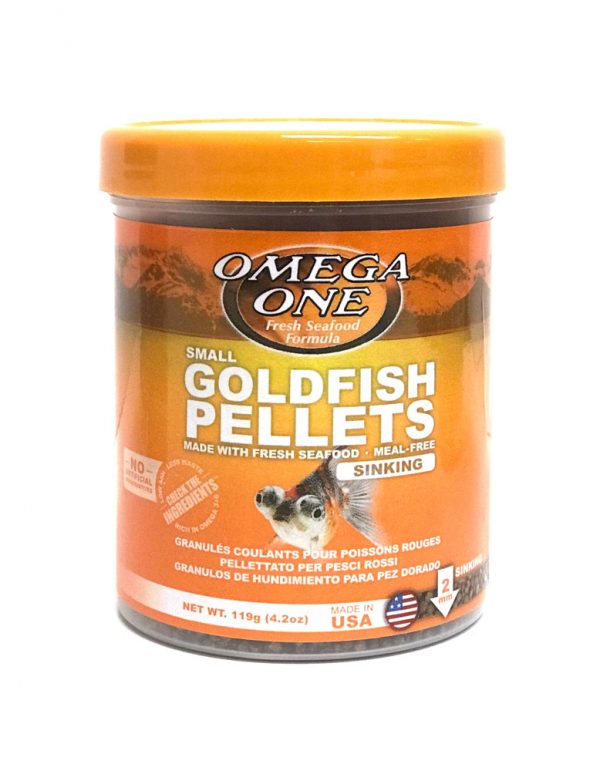 OMEGA ONE Small Goldfish Pel 4.2oz - Image 2