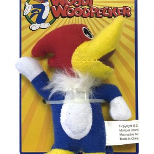 MULTIPET Woody Woodpecker Cat Toy - 4.5" (3)