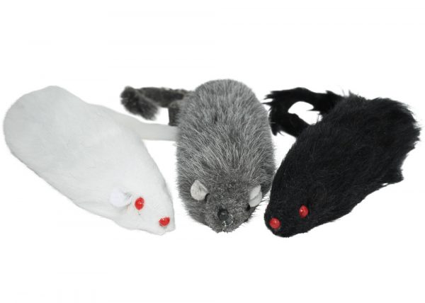 MULTIPET Long Mouse (3) 5.5"