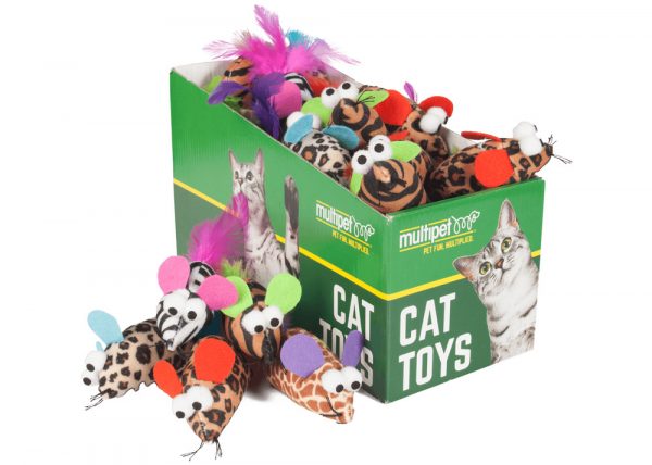 MULTIPET Safari Feather Mice (25)