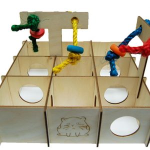 ZOO-MAX 2T-LABYRINTH 10" X 10" X3"H (10PCS)