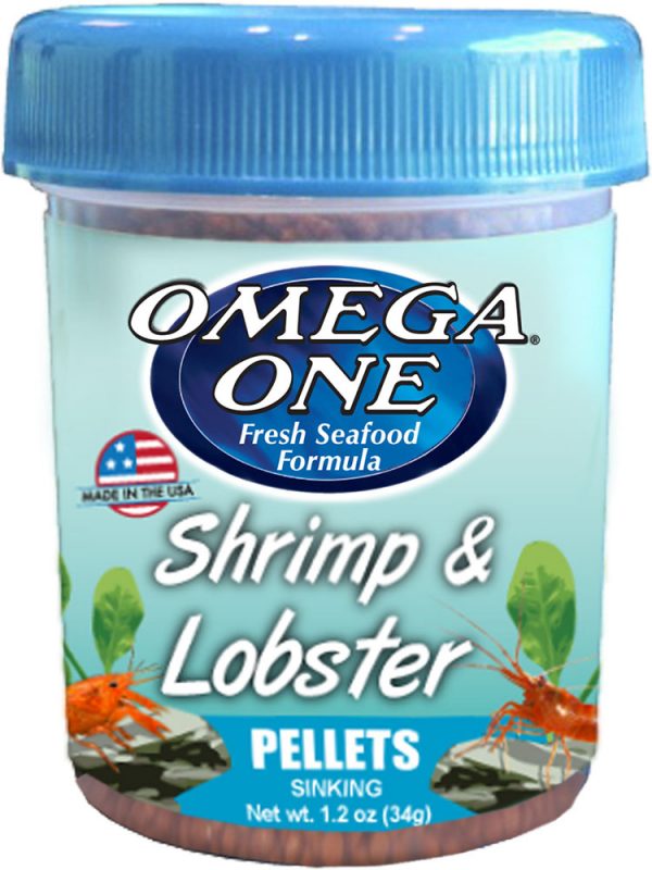 OMEGA ONE Shrimp and Lobster pellets 1.2 oz