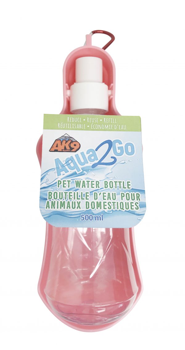 AK-9 Aqua2go Portable Pet Water Bottle/Bowl – 500ml