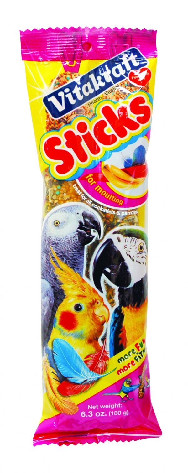 VITAKRAFT Cockatiel Crunch Sticks Apple/Honey 2/pk