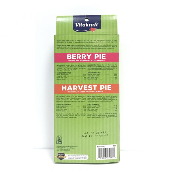 VITAKRAFT Berry and Harvest Pies 2/pk 1.05oz - Image 2