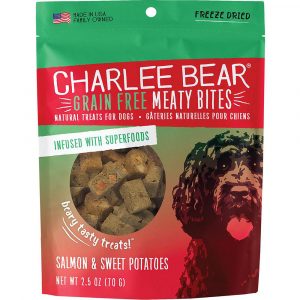 CHARLEE BEAR Meaty Bites Salmon/Sweet Potatoes 2.5 oz