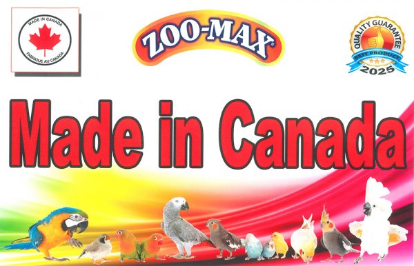 Zoo-Max Made in Canada Sign - Bird 11.25cm x 17.5cm
