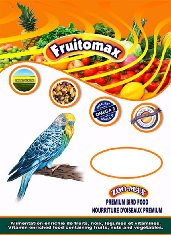 ZOO-MAX Fruitomax Budgie 2lb