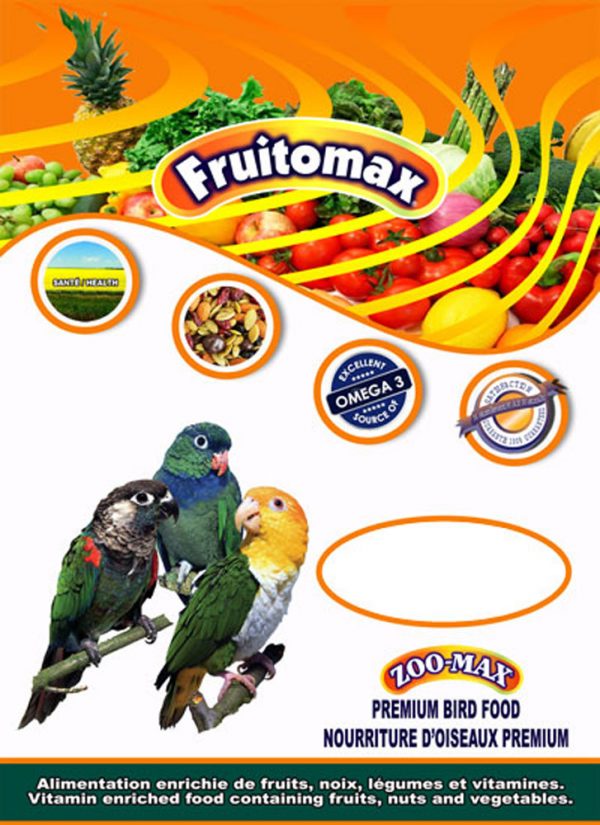 ZOO-MAX Fruitomax Small Parrot 2lb