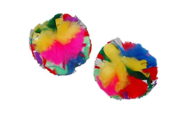 CANCOR Jumbo Crinkle Ball 3.5in with catnip Display (12)