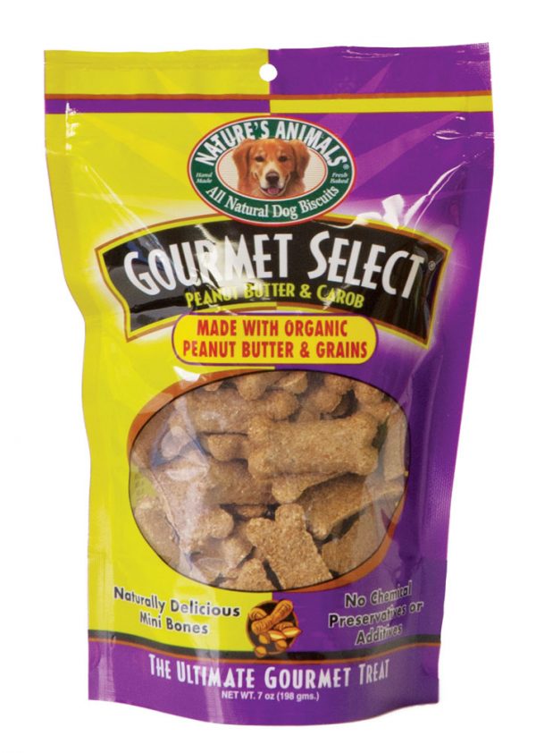 NATURES ANIMALS MiniGourmet PB/Carob7oz