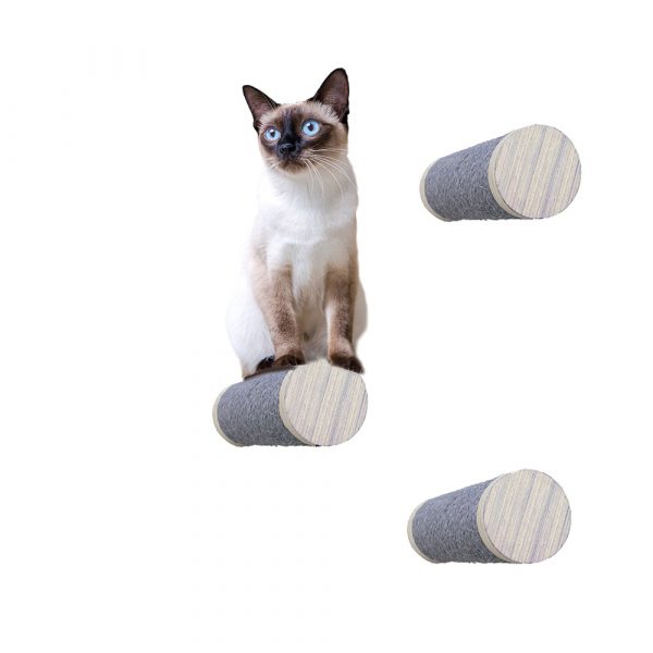 ALL FOR PAWS Skywalk Medium Step Post Playground 3pk - Image 2