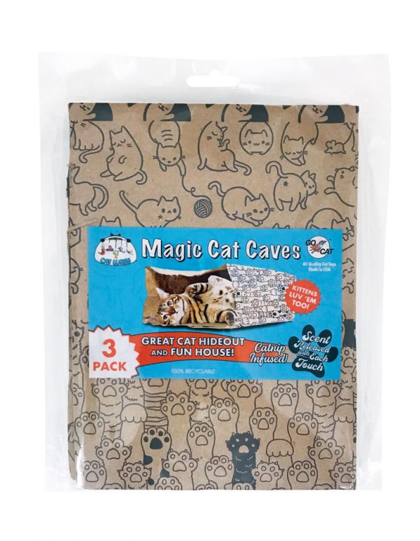 CAT LURES Feline Fun Bag 3 pack 17x13x6