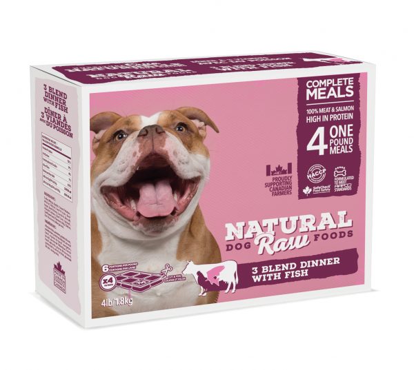 NRDF 3 Blend Dinner/w/Fish 4lb