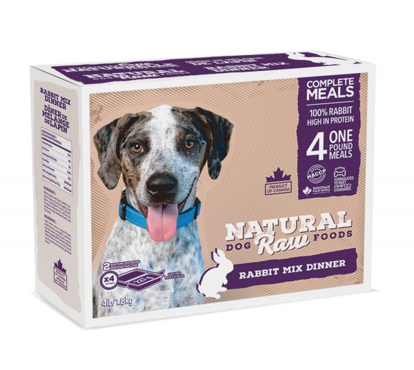 NRDF Rabbit Mix Dinner 4lb