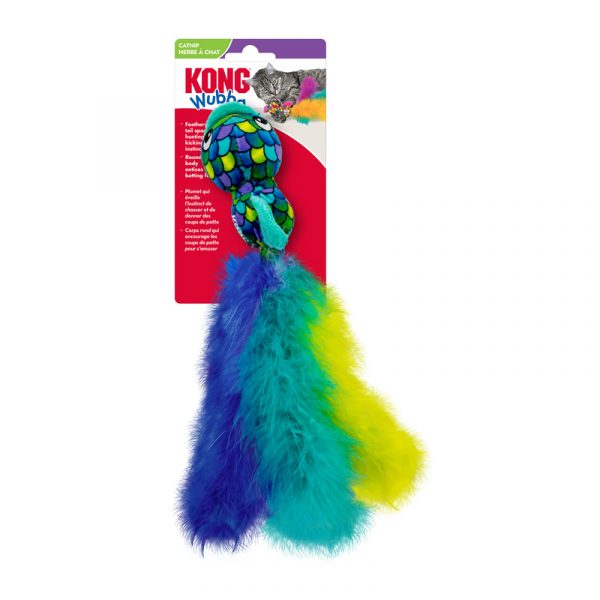 KONG Cat Wubba Fish Assorted (3)