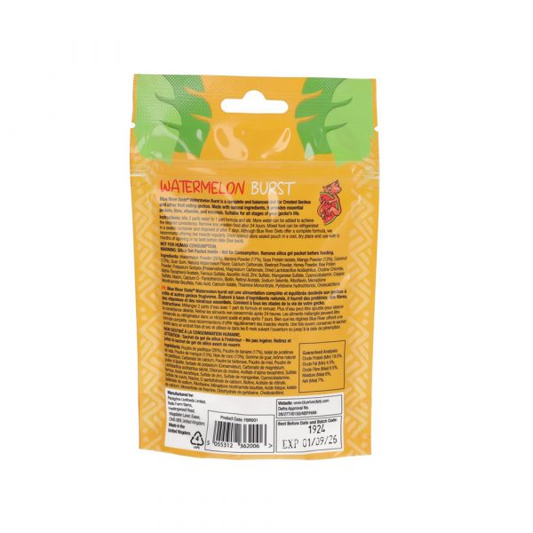 BLUE RIVER DIETS Watermelon Burst Gecko Diet 60g - Image 2