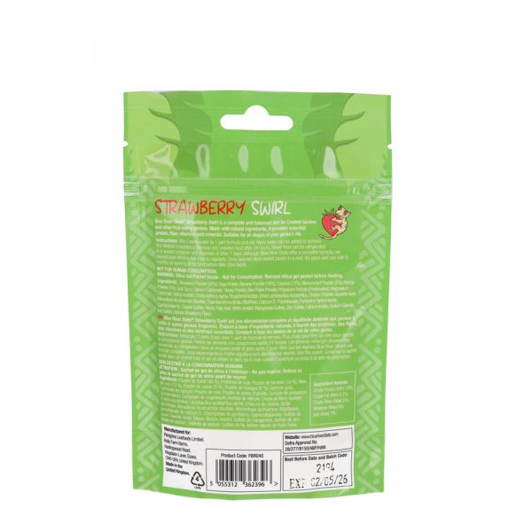 BLUE RIVER DIETS Strawberry Swirl Gecko Diet 60g - Image 2