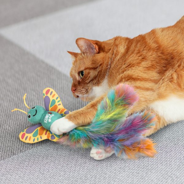 KONG Cat Wubba Butterfly (3) - Image 3