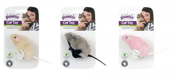 PAWISE Cat Toy Moving Mouse