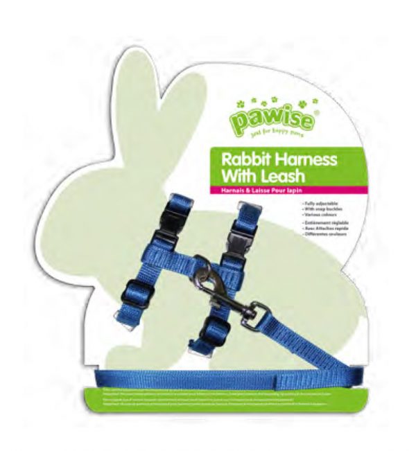 PAWISE NYLON HARNESS FOR RABBIT ASSRT Red