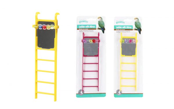 PAWISE Bird ladder with mirror