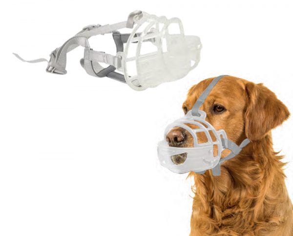 PAWISE TPR Transparenter Basket Muzzle L