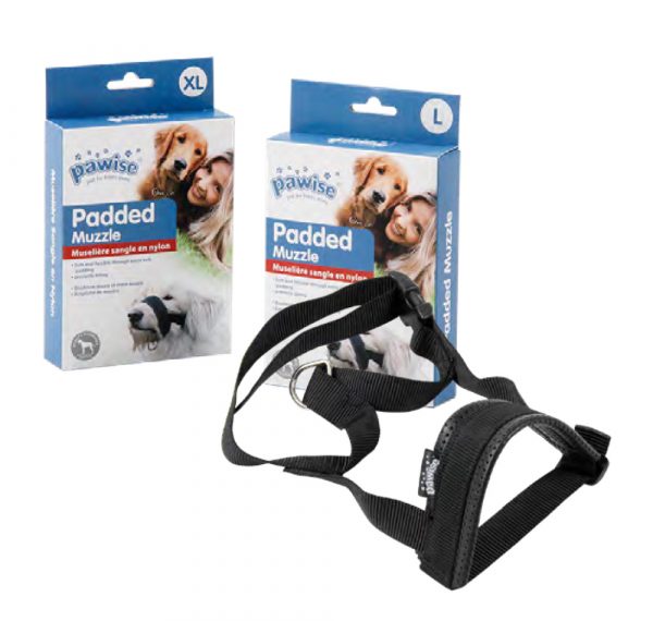 PAWISE Dog Padded Muzzle Size 1
