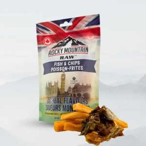 ROCKY MOUNTAIN RAW Global Flavours - British Fish and Chips 120g