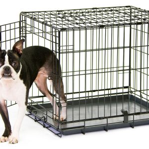 TUFF TC200 Black Crate with Divider 24"