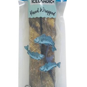 ICELANDIC+ Fish Treat Cod Skin Chew Stick 2-pack 10"