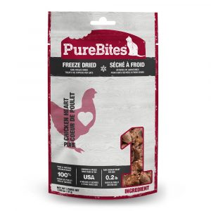 PUREBITES Cat Freeze Dried Chicken Heart Value 31g