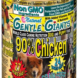 Gentle Giants DOG 90% Chicken - Can 13oz (12)