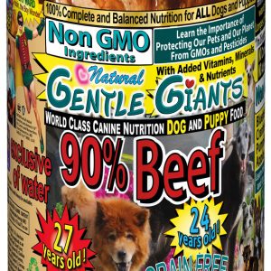 Gentle Giants DOG 90% Beef - Can 13oz (12)