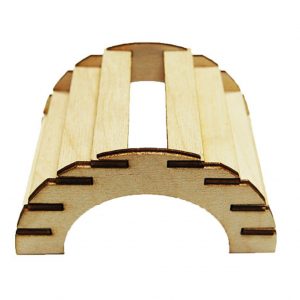 ZOO-MAX SMALL BRIDGE 2"H X 3"W X 4"LO"