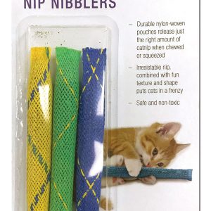 PIONEER Pet Catnip Toy Nip Nibblers 3pk