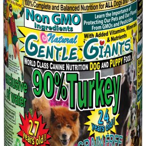 Gentle Giants DOG 90% Turkey - Can 13oz (12)