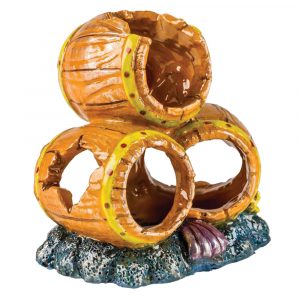 GLOFISH Ornament Barrels Large