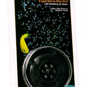 GLOFISH Round Bubbler with 6 Blue LEDS