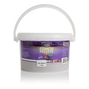 OMEGA ONE Large Cichlid Pellets 1.75lb