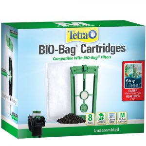 TETRA WHISPER StayClean Bio-Bag Cartridge 8pk Med