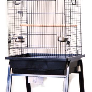*Temp DISC* BEAKS! Parrot Cage Playtop Set /2 25inx21inx33in