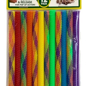 MULTIPET KITTY STRAWS 12PK - 7" (3)